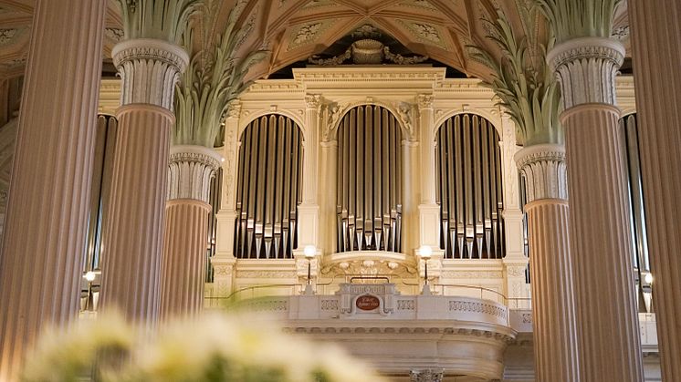 Die Ladegast-Eule-Orgel in der Nikolaikirche in Leipzig - Foto: Porsche AG
