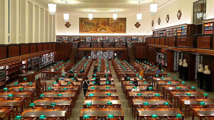 Blick in den Großen Lesesaal der Deutschen Nationalbibliothek in Leipzig - Foto: Andreas Schmidt