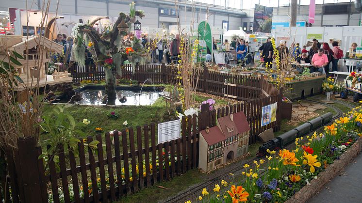Frühlingsgefühle auf der HAUS-GARTEN-FREIZEIT - Foto: Elli Flint