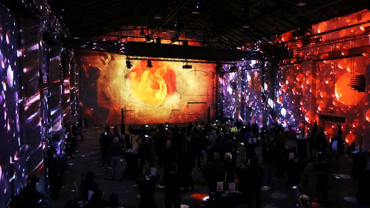 Weltpremiere von "ORIGINS - Ursprung des Lebens" im Kunstkraftwerk Leipzig - Foto: Andreas Schmidt