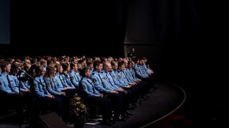 Umeå universitet är ledande i Sverige för utvecklingen av polisutbildningen och inrättade tidigt polisiärt arbete som huvudområde på både grundläggande och avancerad nivå. Foto: Jenny Karlsson