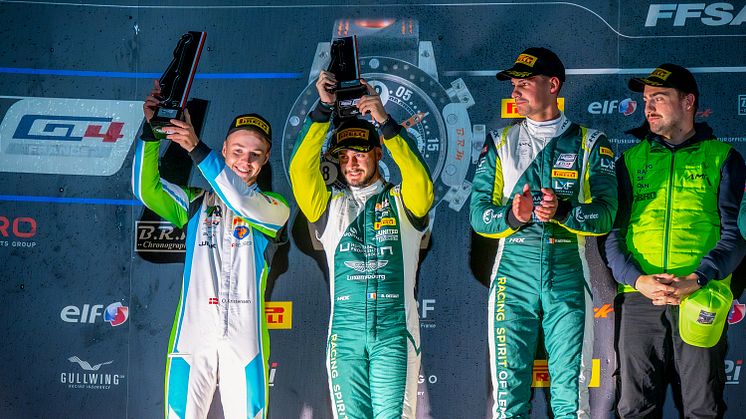 Oskar Kristensen sikrede podie i stærk Aston Martin-debut