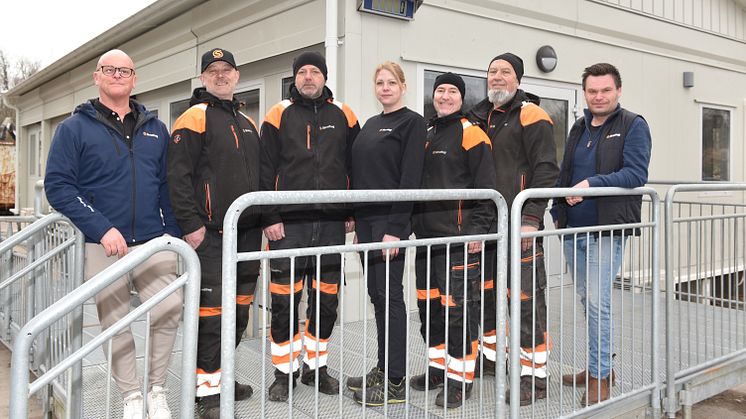 Fr v: Pelle Johansson, Muhammer Sisic, Eldin Sisic, Ninnie Karlsson, Saudin Godusevic, Alminko Katadzic, Markus Eriksson.