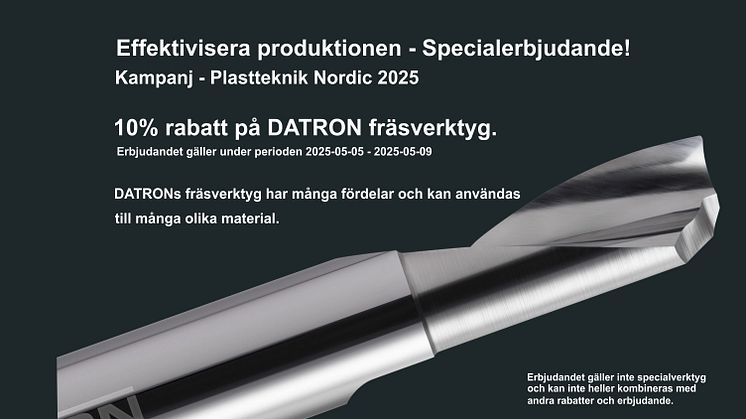 DATRON CNC fräsverktyg för utmärkta resultat 