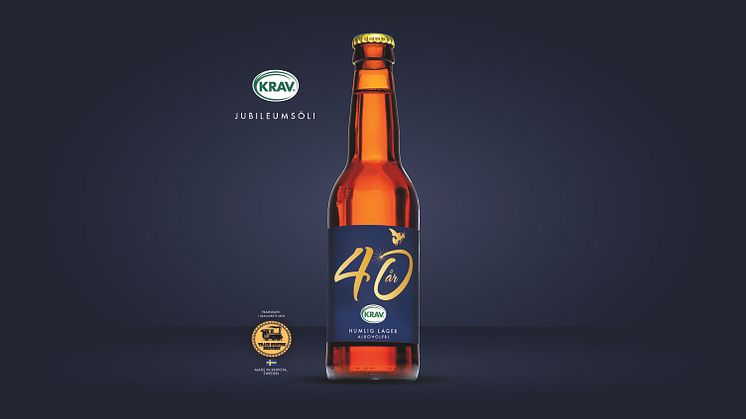 KRAV firar 40 år med jubileumsöl