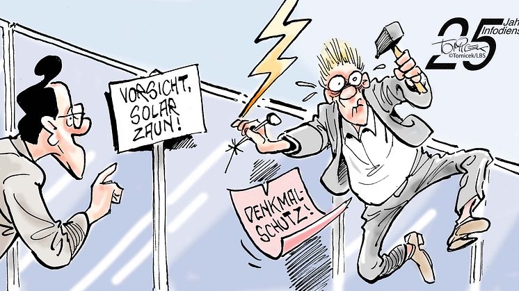 Ja zum Solarzaun