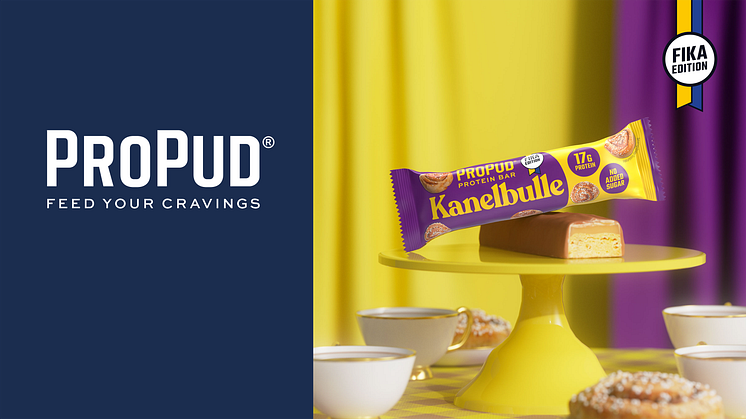 NYHET! ProPud Kanelbulle proteinbar! 