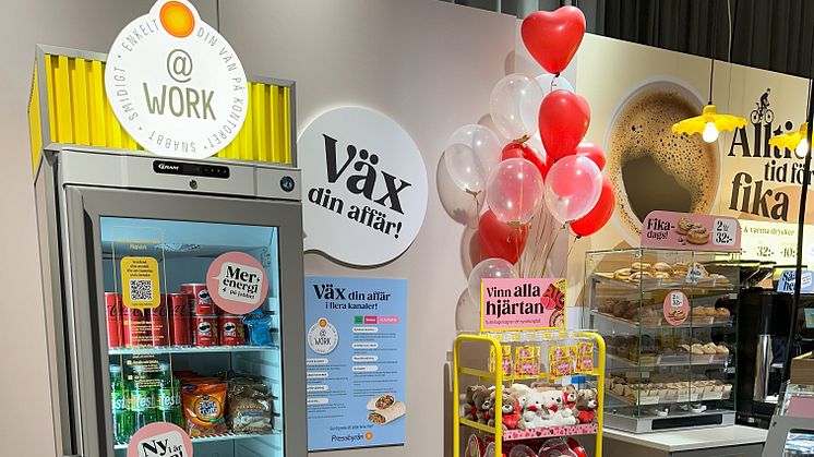 Varuautomater som mat-på-jobbet-lösning