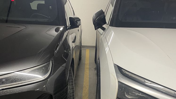 Små parkeringsplasser