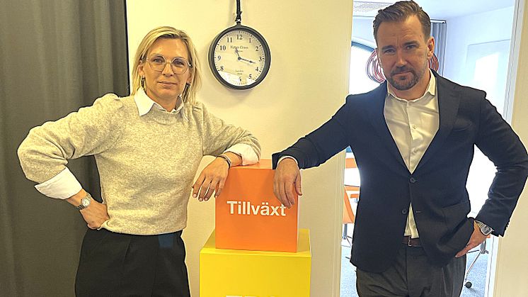 Emma Carlström och Kristian Ryberg. 