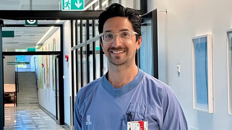 Jan Chandra Engels, urolog och forskare på Karolinska Institutet Danderyds sjukhus. 