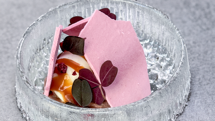 En av Görvälns många desserter från julmenyn