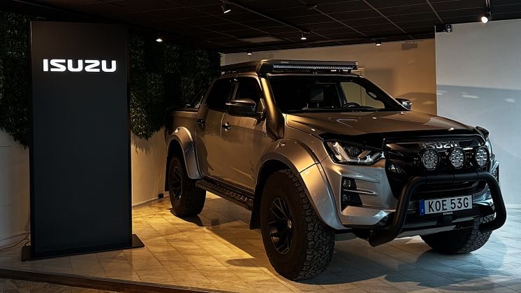 Isuzu expanderar – STRADA GÄRDET ny popup i Stockholms innerstad.
