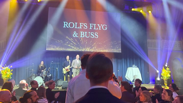 Rolfs Flyg & Buss vinner Årets Researrangör på Grand Travel Awards