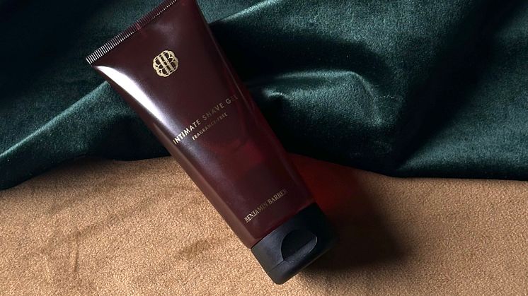Benjamin Barber lanserar Intimate Shave Gel – en exklusiv rakgel för intimrakning