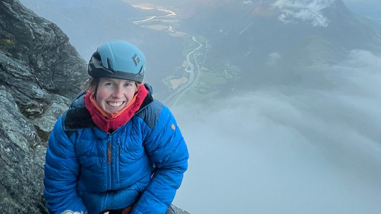 Sivilingeniør Emma Sørset styrker utviklingsavdelingen i Cautus Geo. 