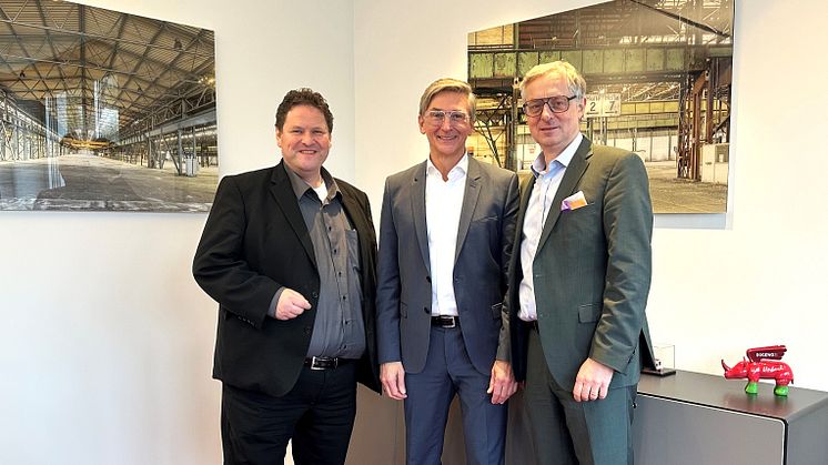 Jörg Jacoby (Mitte) ist neuer Vorstandsvorsitzender der Dortmunder Stadtwerke AG