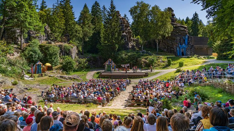 Die beeindruckende Kulisse der Naturbühne in Ehrenfriedersdorf (Foto: ETO GmbH/Dirk Rückschloß)