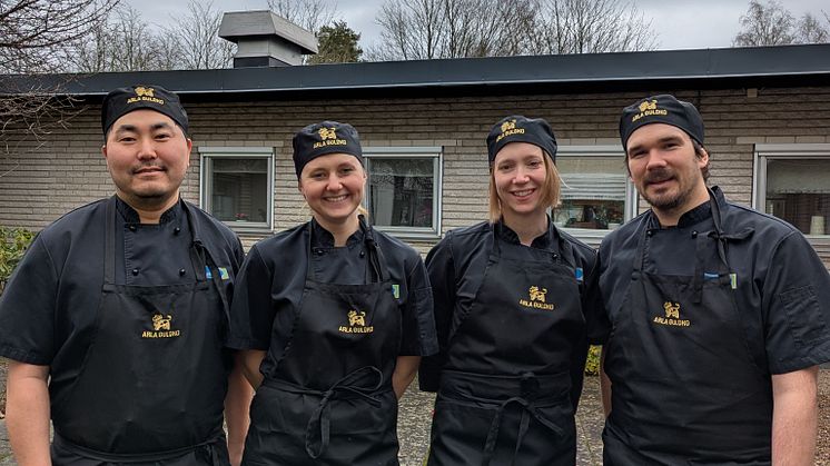 Veingeskolan är en av tre finalister i kategorin bästa matglädjeskola i nationell tävling