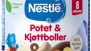 Nestlé tilbakekaller fem produkter barnemat på glass 