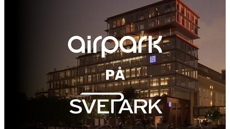 AirPark besökte Svepark-konferensen i Västerås