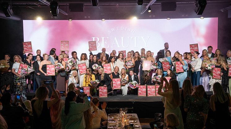 Glittrande gala hyllade årets skönhetsfavoriter på Swedish Beauty Awards 2025 - här är årets vinnare!