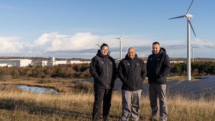 Spennende bærekraftprosjekt på Nissans europeiske fabrikk i Sunderland 