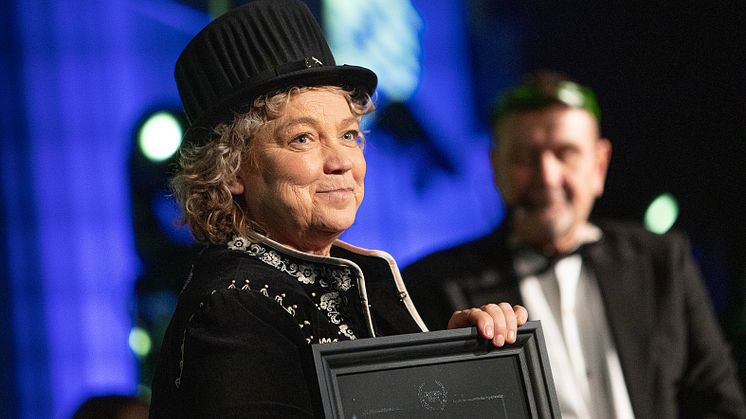 Elisabeth Ohlson utsågs 2022 till hedersdoktor på Högskolan Väst.