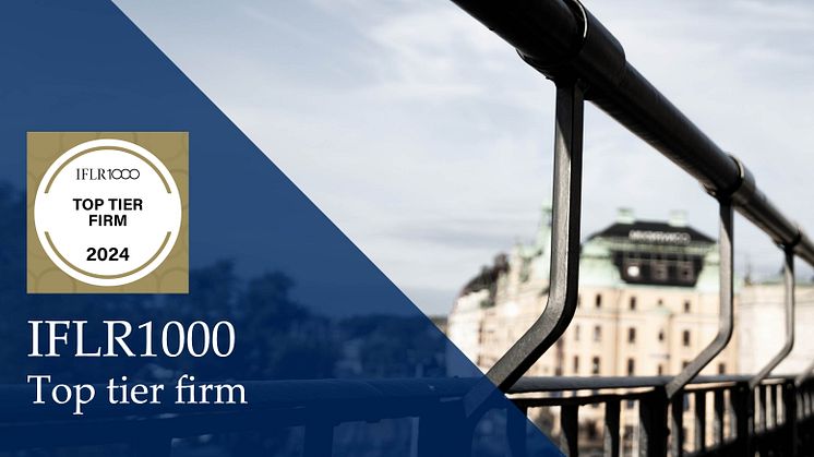 Gernandt & Danielsson continues to be top ranked by IFLR1000