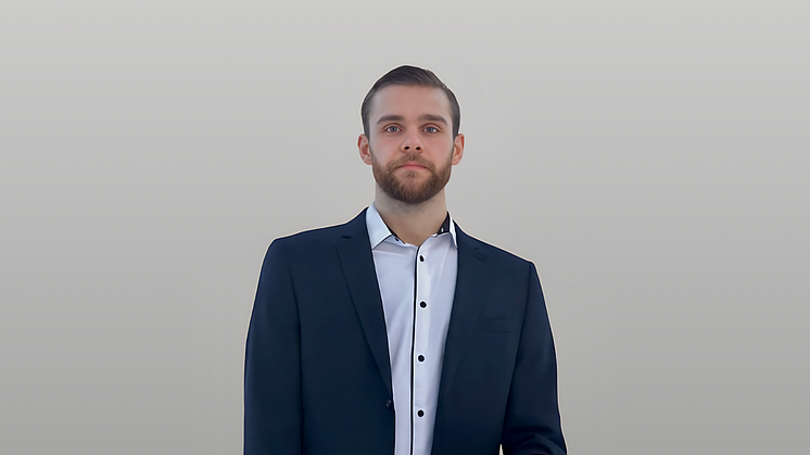 På bilden: Kevin Stenberg, ny partisekreterare för Piratpartiet.