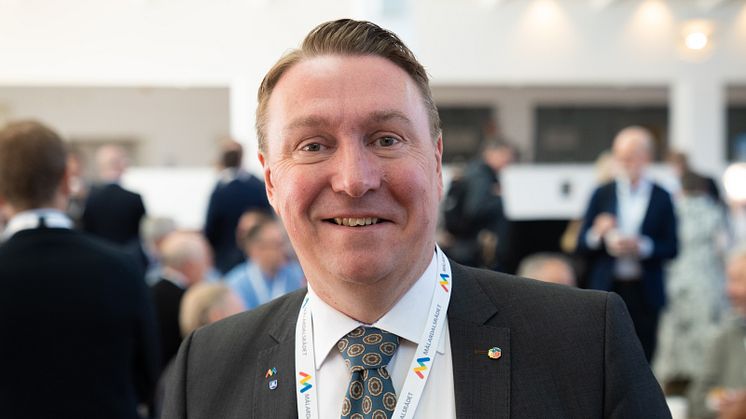 Jens Sjöström (S), ordförande Mälardalsrådet. Foto: Mälardalsrådet.