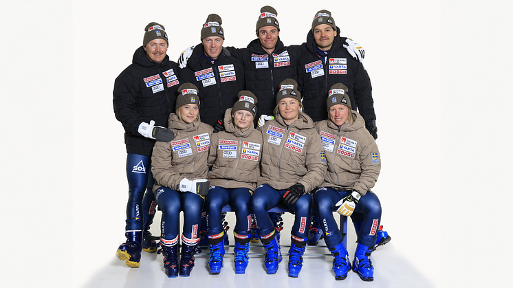 SOS klär Ski Team Sweden Skicross som ny officiell klädpartner. Foto: Dan Kullberg