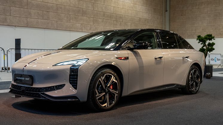 Ny topmodel fra Hongqi med en startpris på 349.990 kr.