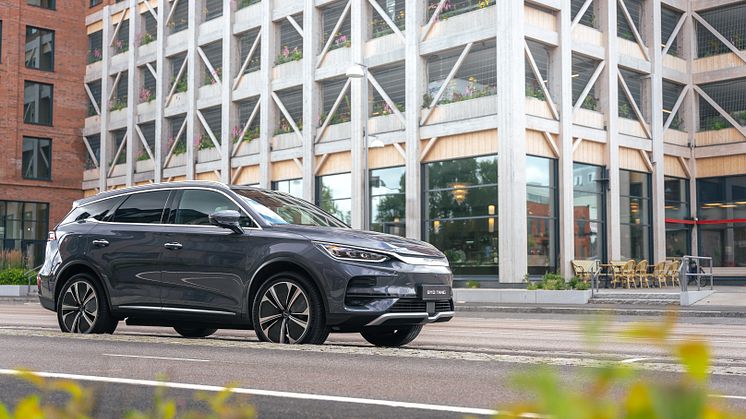 Säljstart för nya BYD TANG – når nya höjder i prestanda, komfort och rymlighet