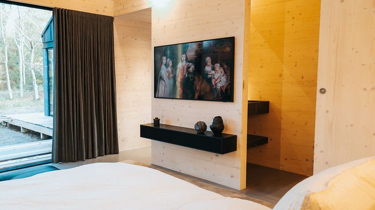 Samsung The Frame (2022) i Emil Thorups Villa Mori 