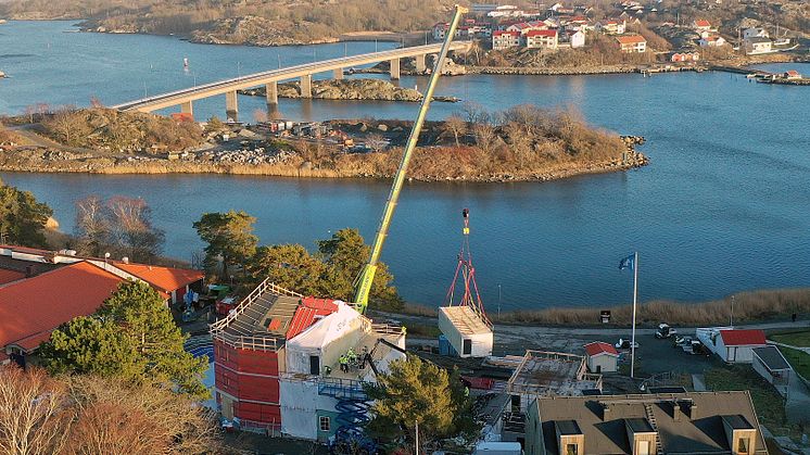 Kusthotellet Styrsö sätter ny standard för  hållbart och innovativt byggande 