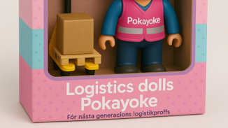 Pokayoke lanserar leksakskollektion med logistiktema - vill inspirera framtidens specialister redan i förskoleåldern