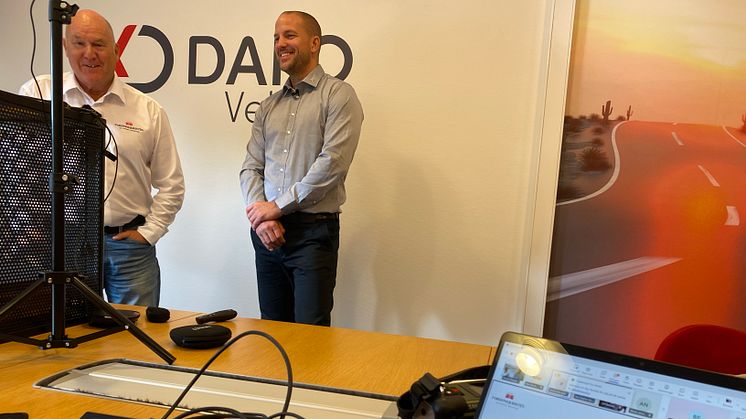 Bo Ericsson & Tommy Carnebo föreläste om den skadade elbilens resa från olycksplats till skadeverkstad