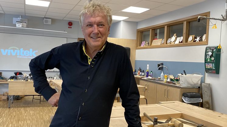 Anders Nilsson kan bli Årets träslöjdslärare: "Han får alla att känna sig duktiga"