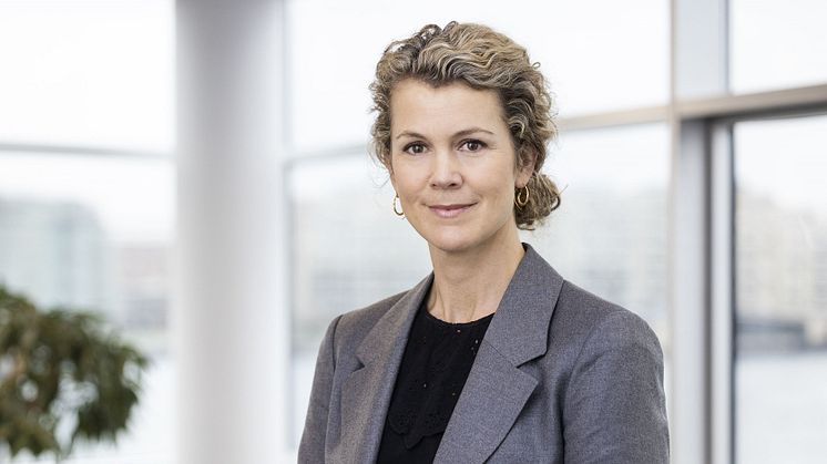 Rikke Juul Rokkedal Therkildsen er ny direktør for kommunikasjon og samfunnskontakt. Foto: GlobalConnect