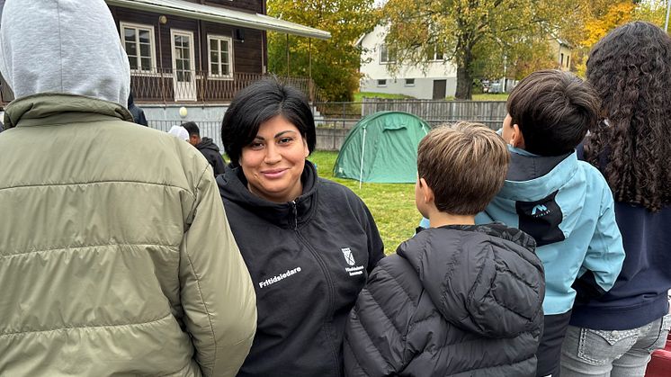 Paula Jansson, fritidsledare i Hässleholms kommun, inspirerar gärna ungdomarna till aktiviteter i naturen. Foto: Carina Jönsson Lindholm