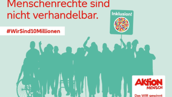Aktuelle Aktion Mensch-Umfrage zum Europäischen Protesttag am 5. Mai: Größere Ängste und Sorgen von Menschen mit Behinderung nach der Bundestagswahl 