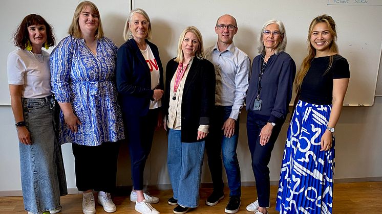 Delar av partnerskapet: Fredrika Johansson projektledare, Ulrika Magnusson Luleå Business Region, Stina Almqvist Region Norrbotten, Erika Mattsson Sparbanken Nord, Henrik Bucht Piteå Science Park, Helene B Röckner Piteå kommun, Cherie Karlsson.