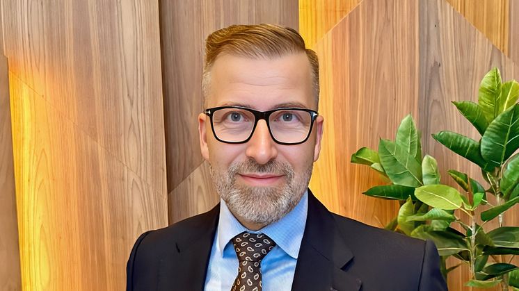 Mathias Krümmel, tillträdande VD DHL Freight Sverige.