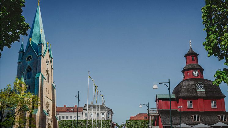 Linköping och Lidköping startar nu tillsammans en kampanj för att stoppa att städerna förväxlas av turister. Bild: bilden är ett fotomontage. 