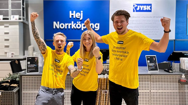 JYSK uppmanar kunder att ansluta till hejaklacken – laddar för Paralympics