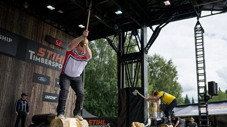 Pohjoismaiden parhaat TIMBERSPORTS®-urheilijat kokoontuvat kilpailemaan Pohjoismaiden mestaruudesta Ruotsin Malungiin 19.–20. heinäkuuta.