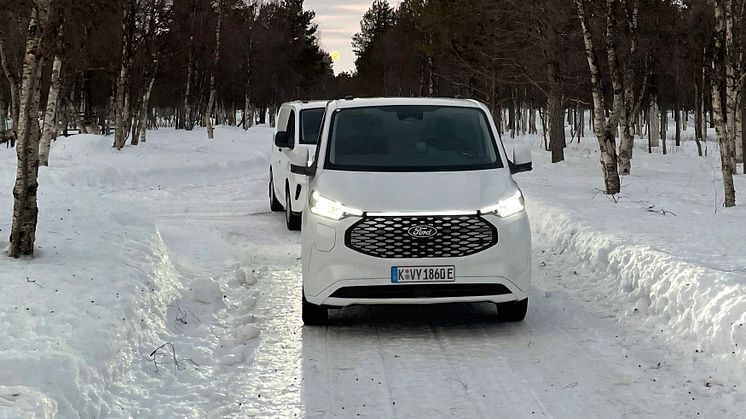 Unik Ford-teknik gör så att Ford Pro-elbilar nu köra längre mellan laddstoppen