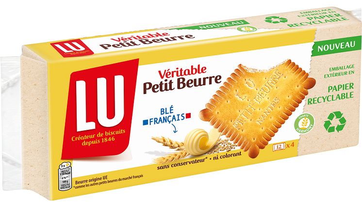 LU Véritable Petit Beurre en Papier