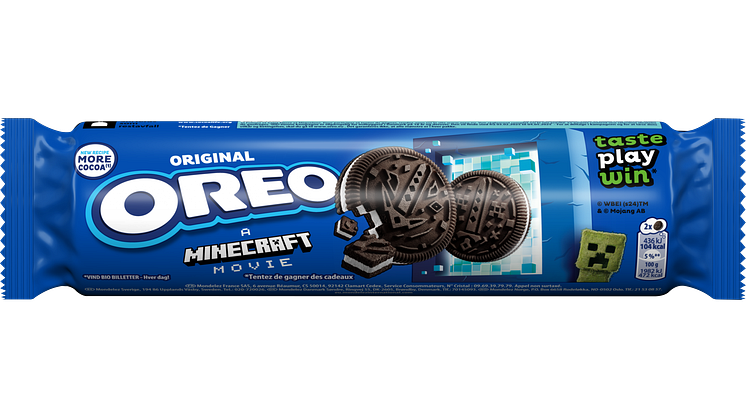 OREO et MINECRAFT, LE FILM - UN PARTENARIAT ÉPIQUE À NE PAS MANQUER !